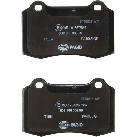 Pagid Brakes Disc Brake Pad, 355006591 355006591